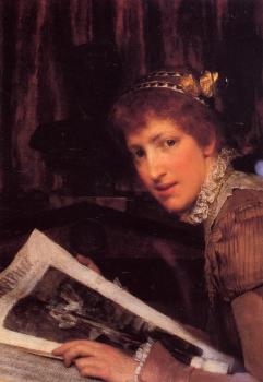 Sir Lawrence Alma-Tadema : Interrupted